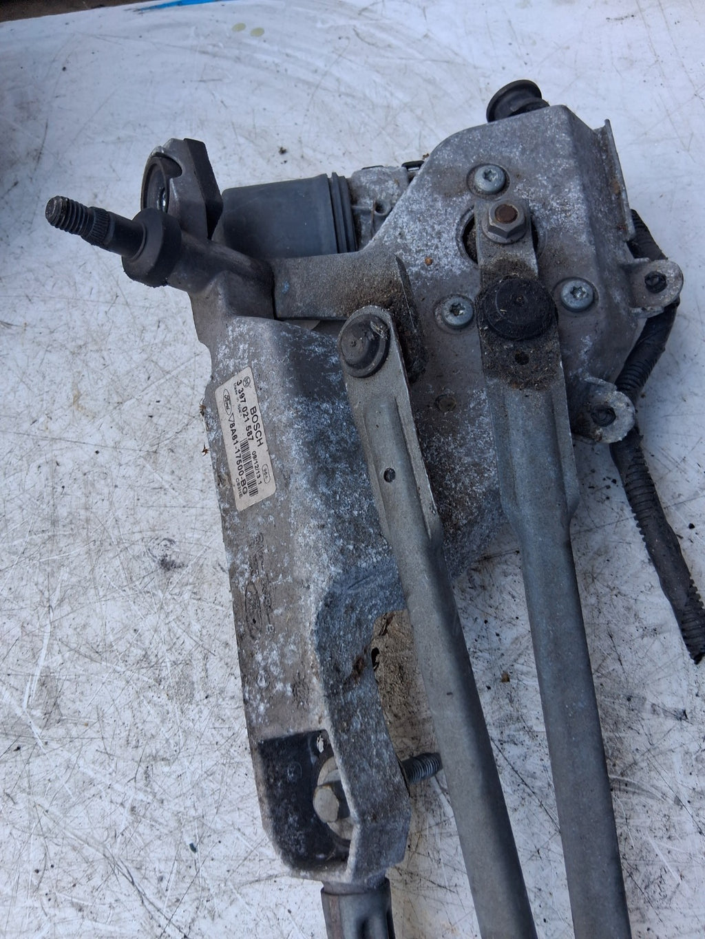 2014 FORD FIESTA MK7 FRONT WINDSCREEN WIPER MOTOR LINKAGE 8A6117B571BB