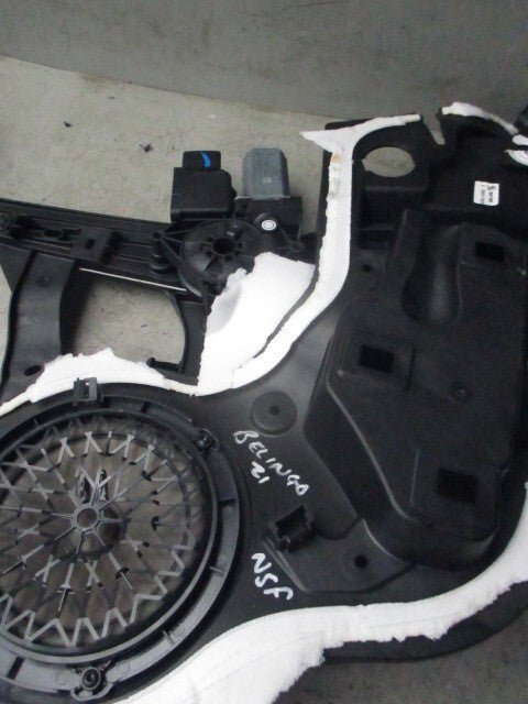 2021 CITROEN BERLINGO NS PASSENGER SIDE WINDOW MOTOR & REGULATOR 9840175880