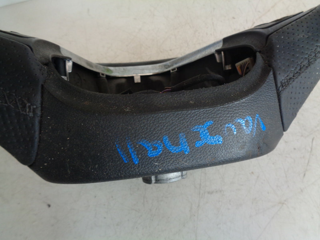 VAUXHALL INSIGNIA MK1 MULTI FUNCTION BLACK LEATHER STEERING WHEEL 13316540
