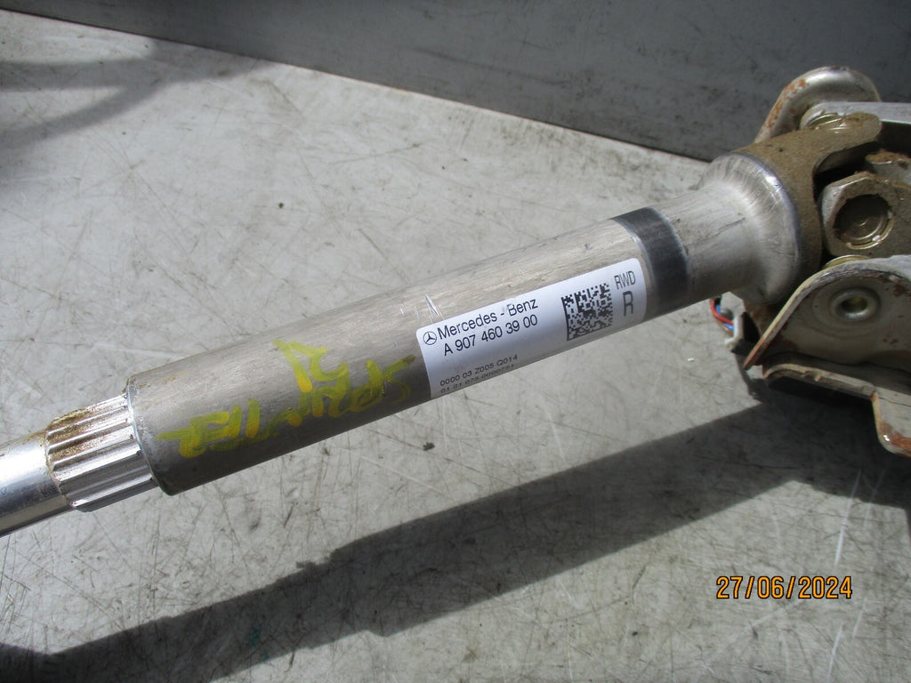 2021 MERCEDES SPRINTER W907 ADJUSTABLE STEERING COLUMN