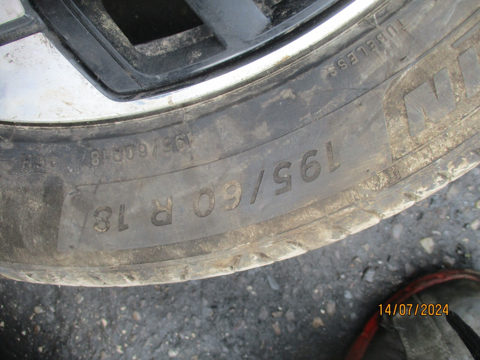 CITROEN C4 MK3 2023 18 INCH ALLOY WHEEL WITH TYRE 195/60R18