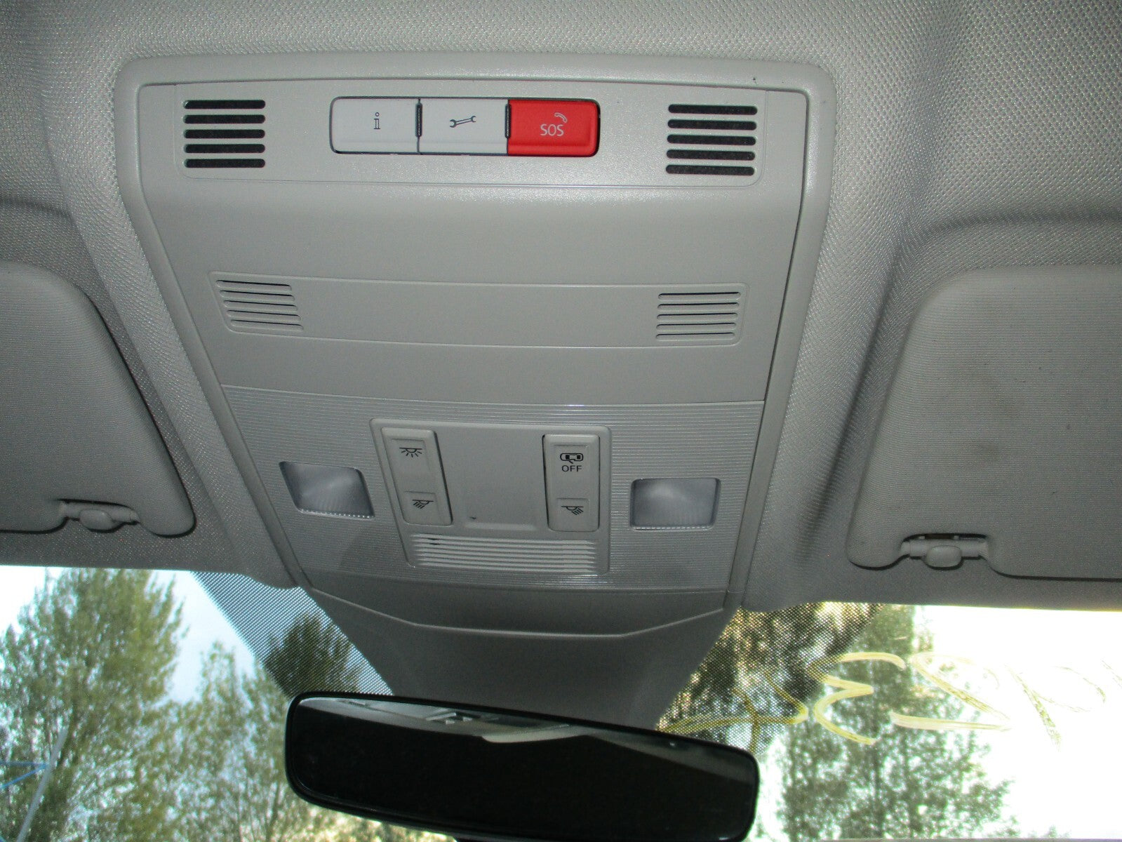2023 VOLKSWAGEN T CROSS INTERIOR ROOF LIGHT MAP READING SWITCHES PANEL COMPLETE