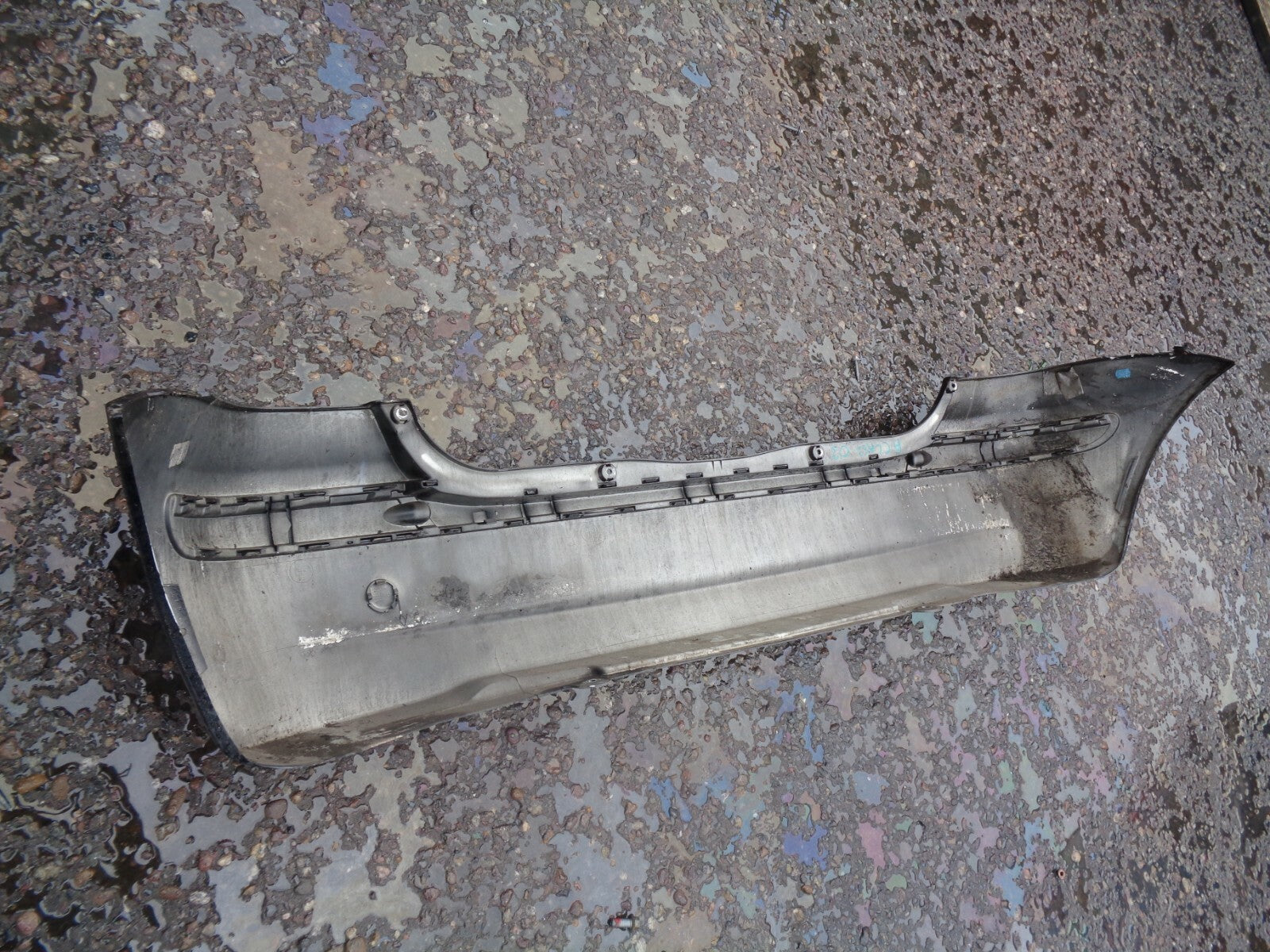 MERCEDES BENZ A-CLASS 2003 W168 REAR COMPLETE BUMPER BLACK