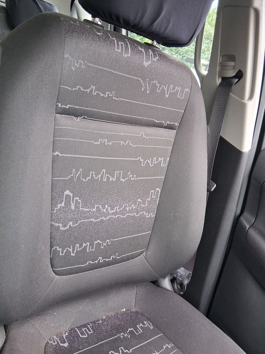 2017 VAUXHALL MERIVA B MK2 NSF PASSENGER SIDE FRONT LEFT FABRIC SEAT
