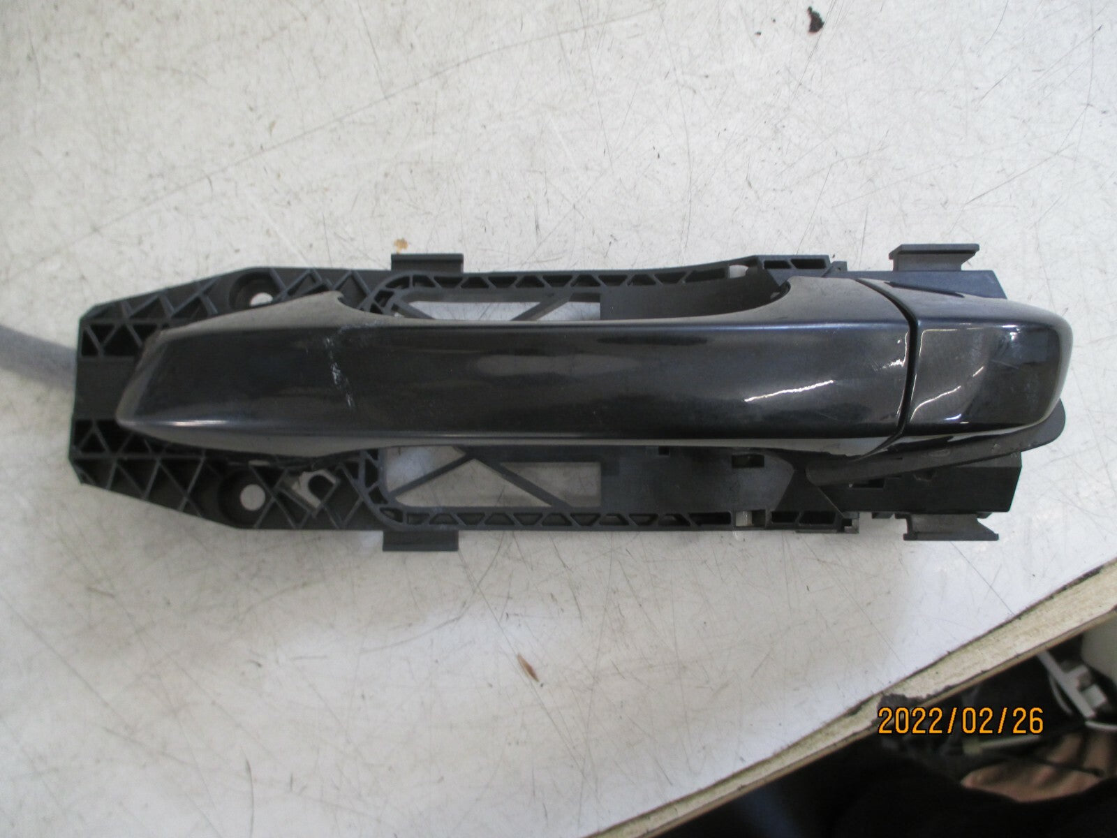 VOLKSWAGEN GOLF 2018 MK7 NSR REAR PASSENGER SIDE DOOR LOCK MECHANISM WITH HANDLE