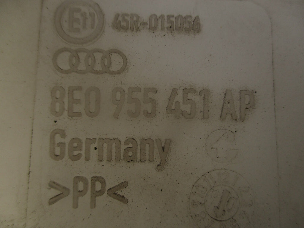 2006 AUDI A4 B7 WINDSCREEN WASHER BOOTLE TOP TANK 8E0955451AP
