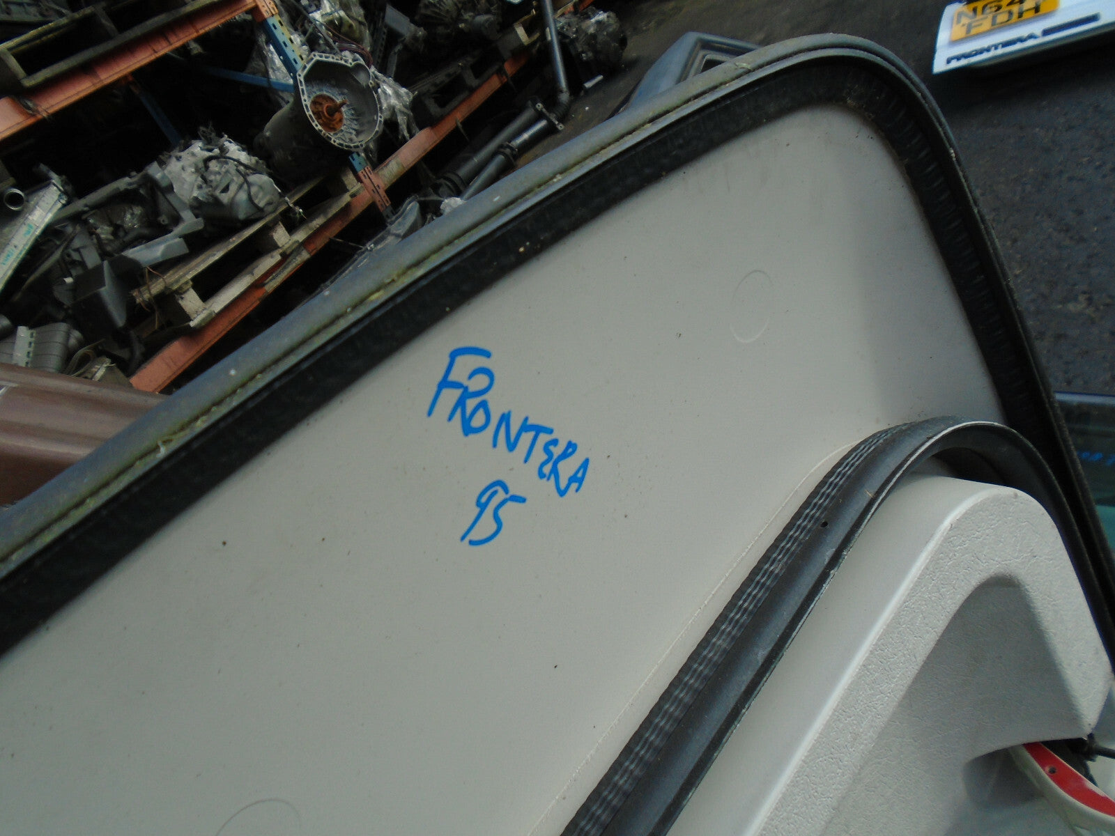 VAUXHALL FRONTERA MK1 1995 3 DOOR SPORT TOP ROOF HARDTOP FRAME COVER