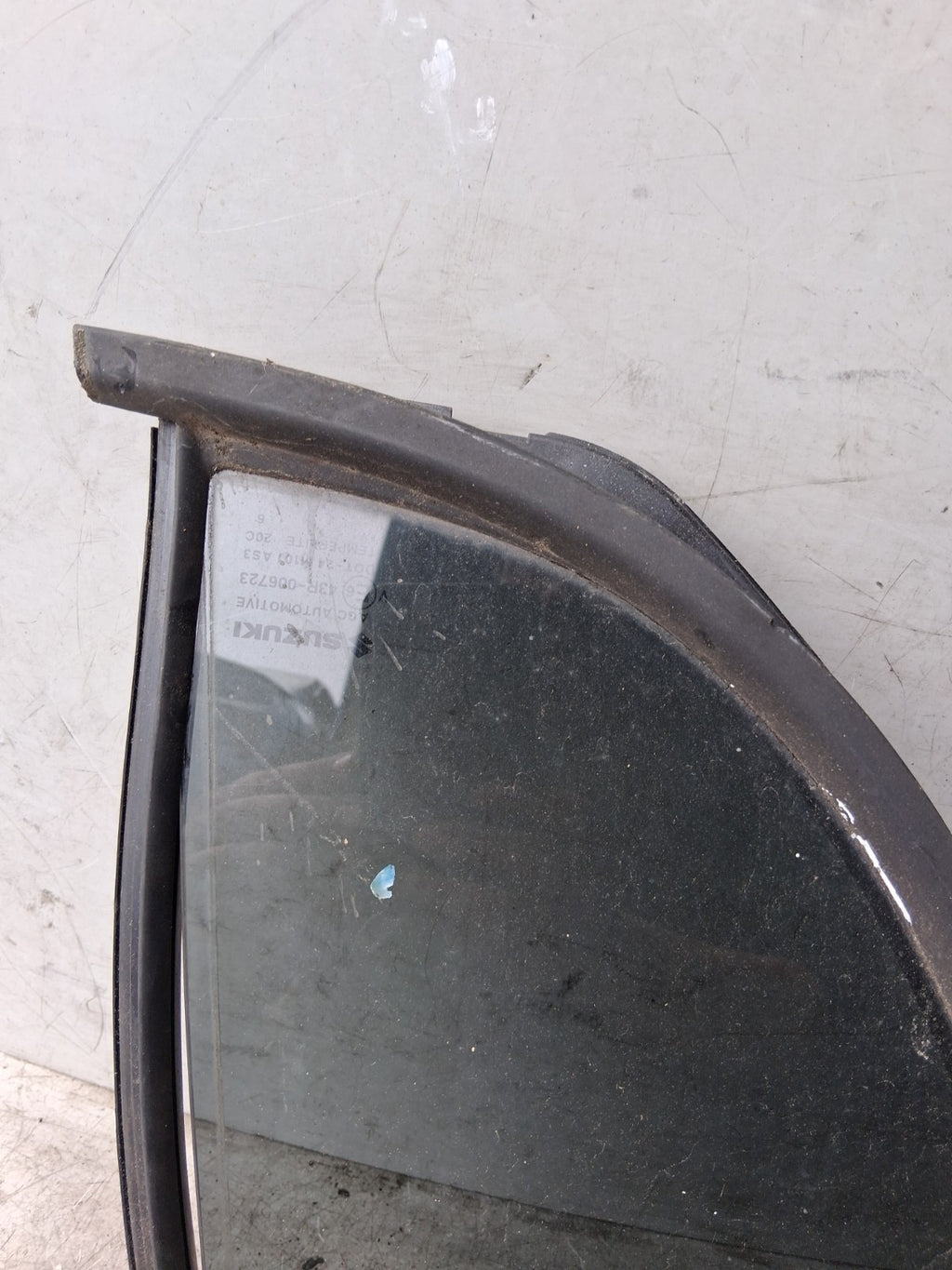 SUZUKI SWIFT MK3 2016 OSR DRIVER SIDE REAR RIGHT QUARTER WINDOW GLASS