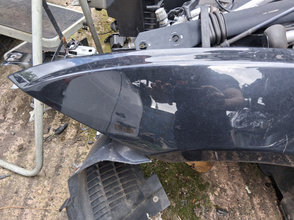2017 JAGUAR XE NSF PASSENGER SIDE FRONT LEFT WING PANEL FENDER BLACK