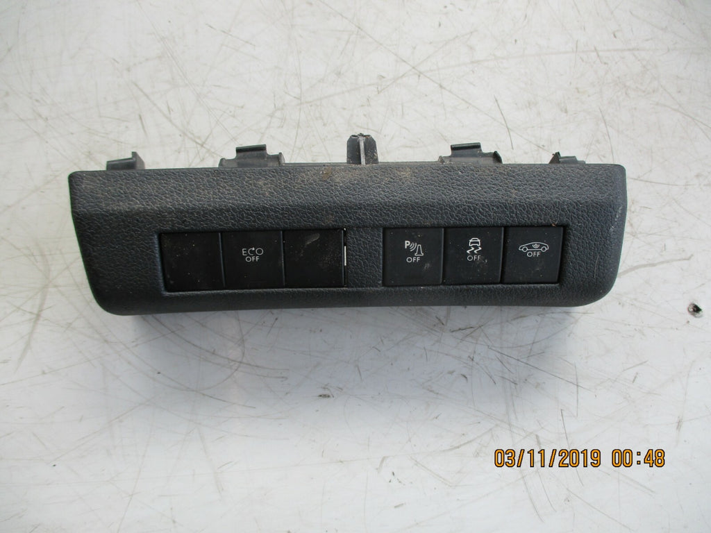 PEUGEOT 3008 2010 ALARM MULTI FUNCTION CONTROLS SWITCH PANEL 96671878ZD