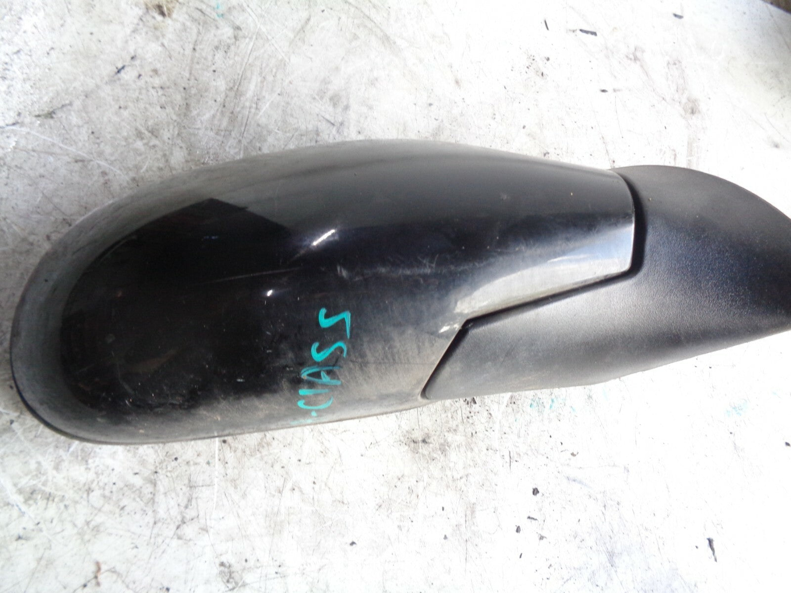 MERCEDES BENZ A CLASS 98-04  OS DRIVER SIDE  ELECTRIC WING MIRROR BLACK