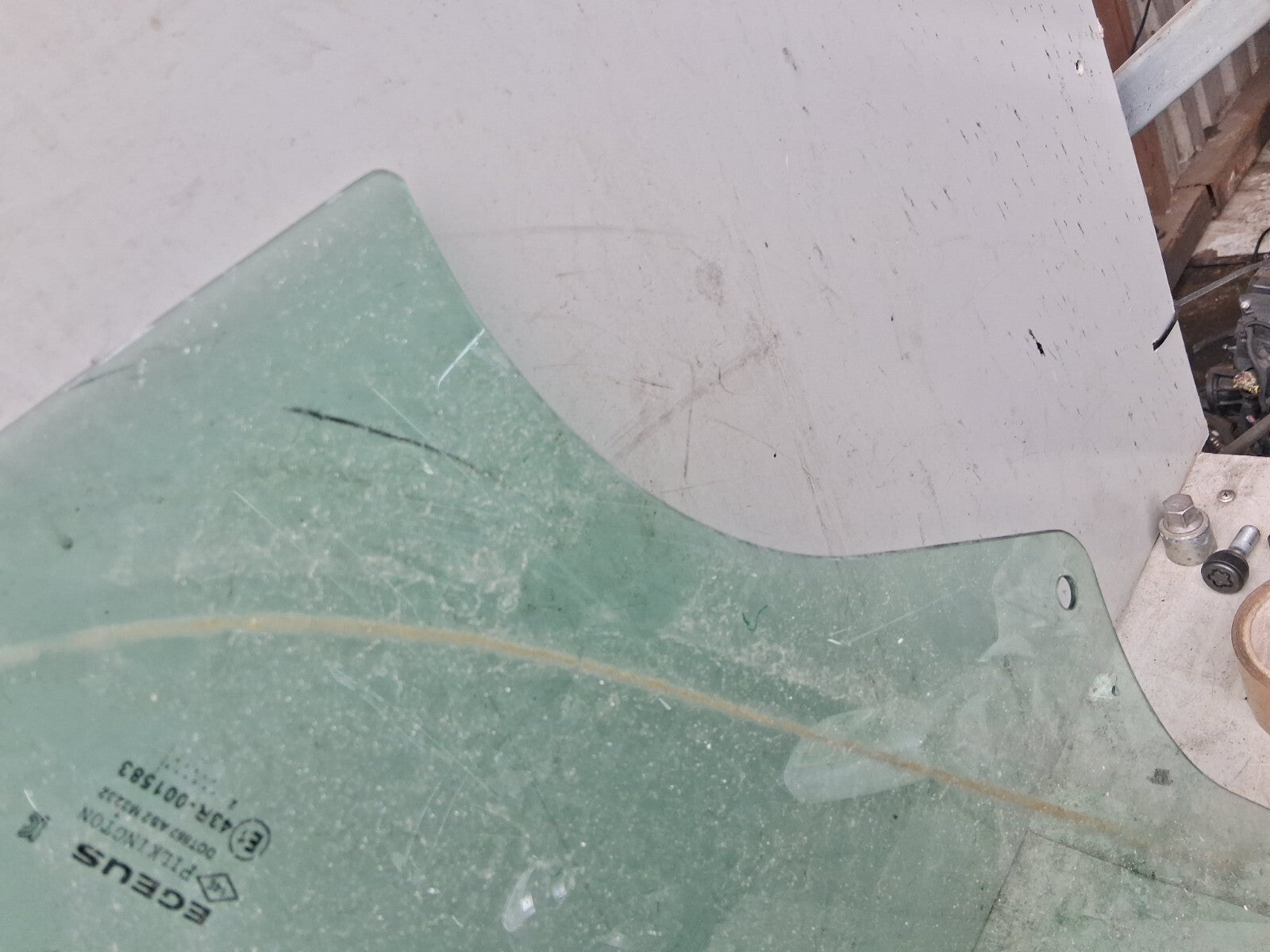2023 RENAULT MASTER MK3 NSF PASSENGER SIDE FRONT LEFT WINDOW GLASS 43R001583