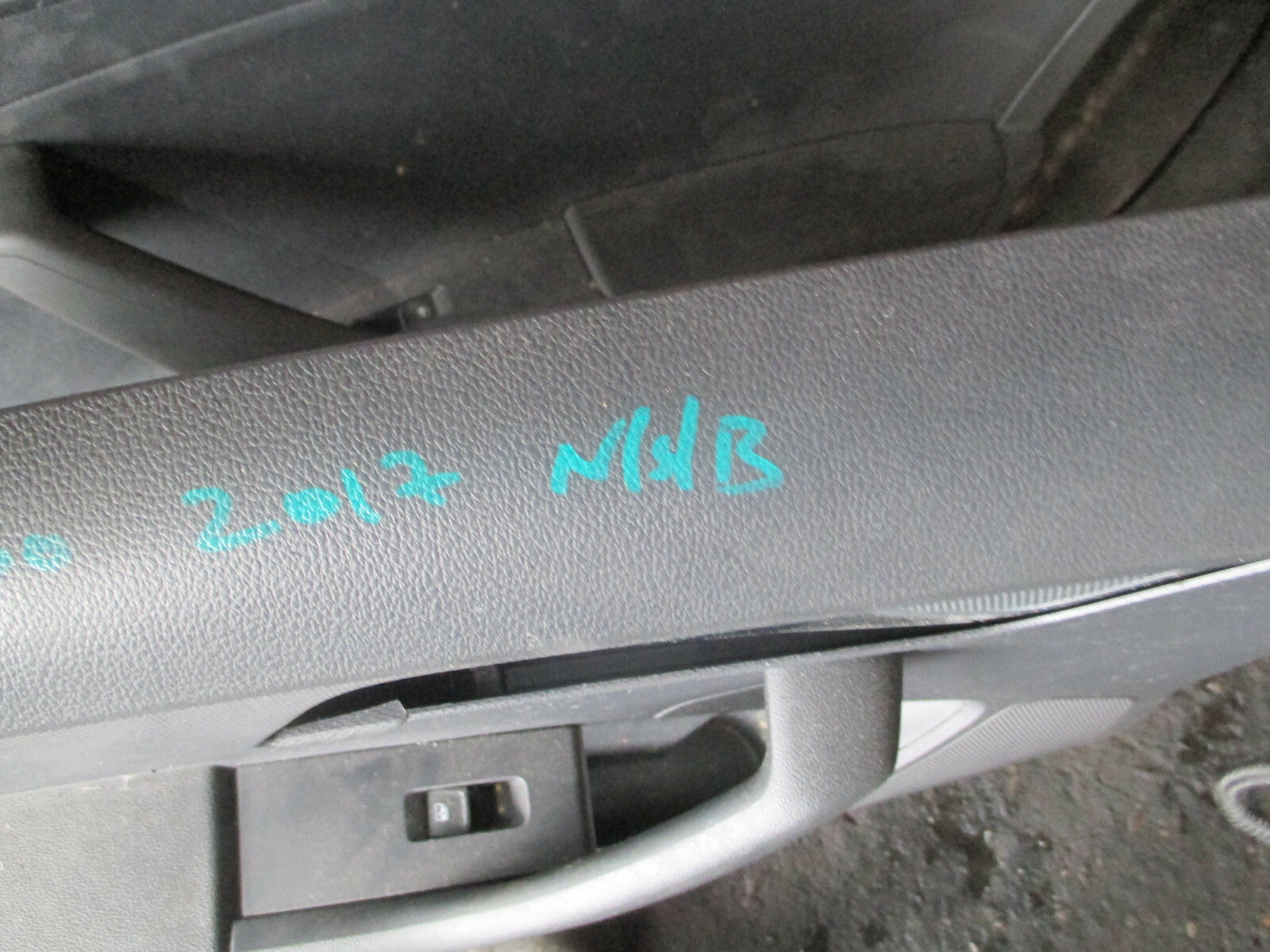 2017 SEAT TOLEDO MK4 KG NSR PASSENGER SIDE REAR DOOR CARD TRIM PANEL