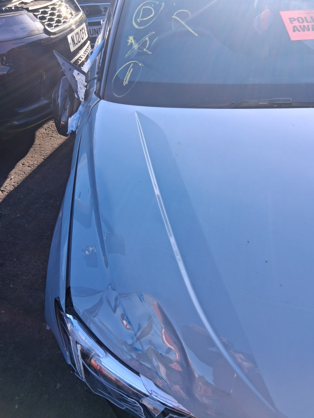 2025 AUDI A1 S LINE MK2 GB FRONT BONNET HOOD PANEL GREY Z7F