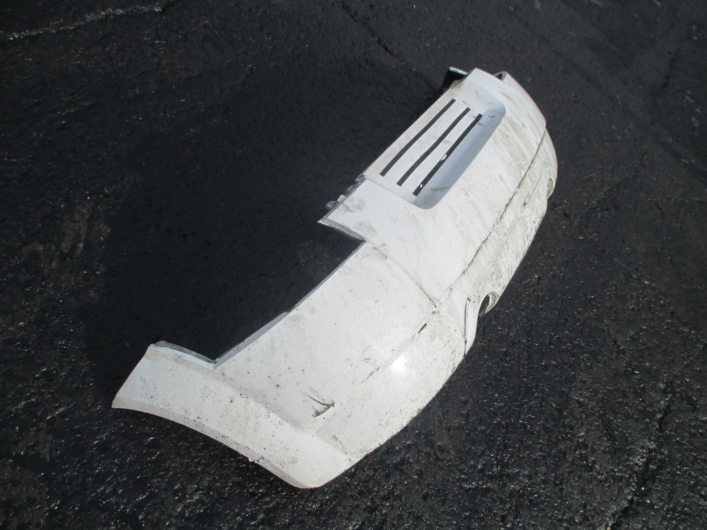 AUDI TT MK1 REAR BUMPER WITH TWIN EXHAUST DIFFUSER WHITE