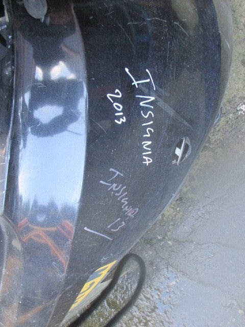 VAUXHALL INSIGNIA MK1 2013 HATCHBACK REAR BUMPER BLACK