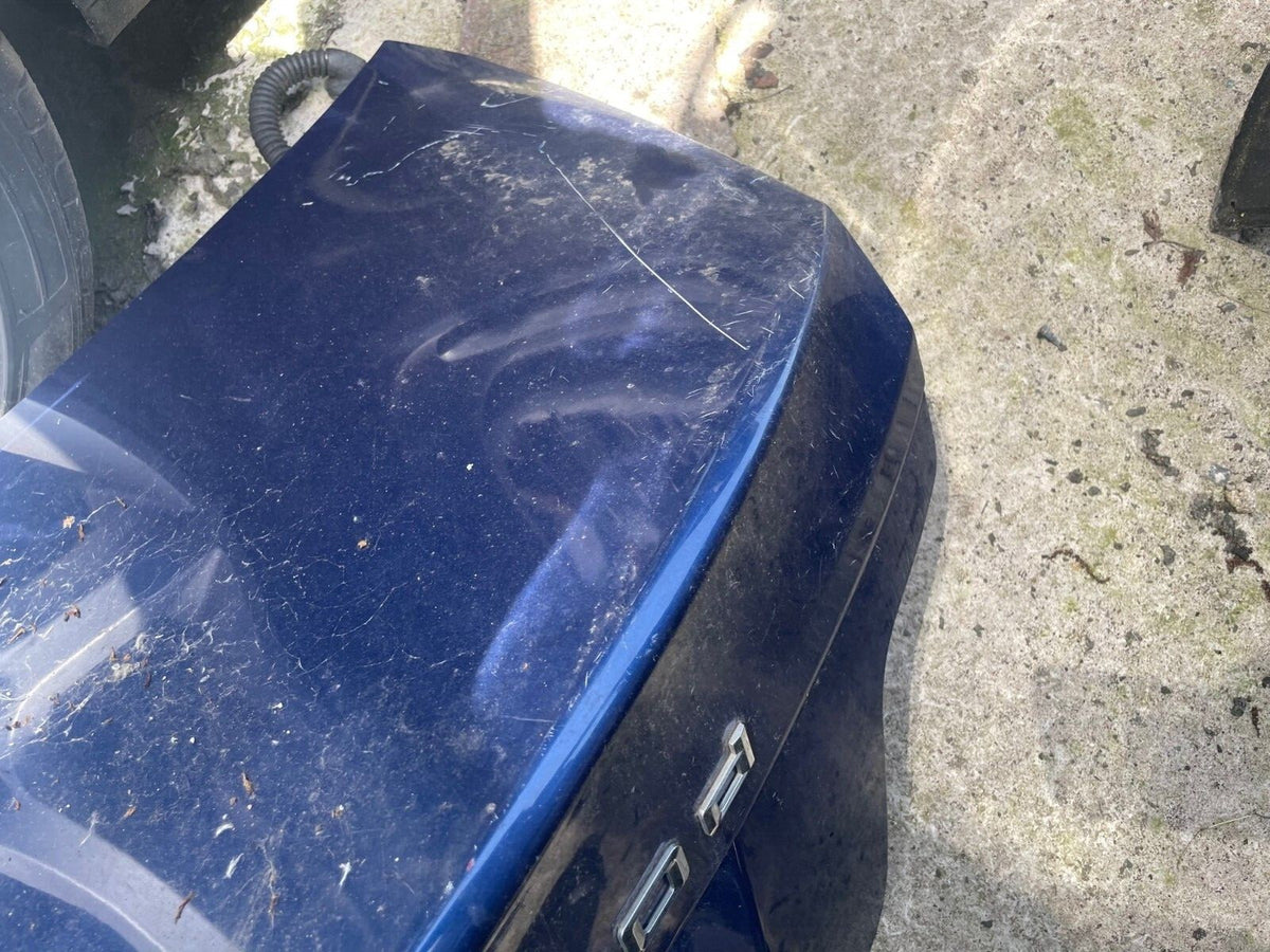 BMW E82 1 SERIES 2007 2 DOOR COUPE REAR BOOT LID TAILGATE HATCH BLUE