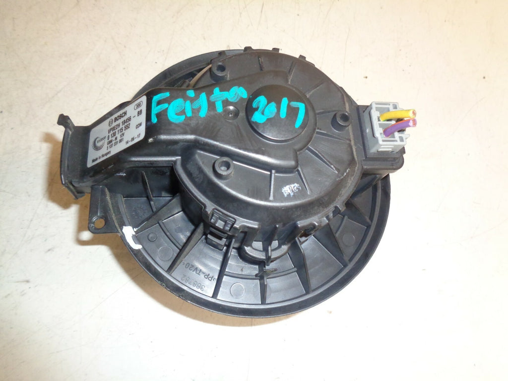 FORD FIESTA 2017 MK7 1.25 PETROL HEATER BLOWER FAN MOTOR 8E2H18456BB