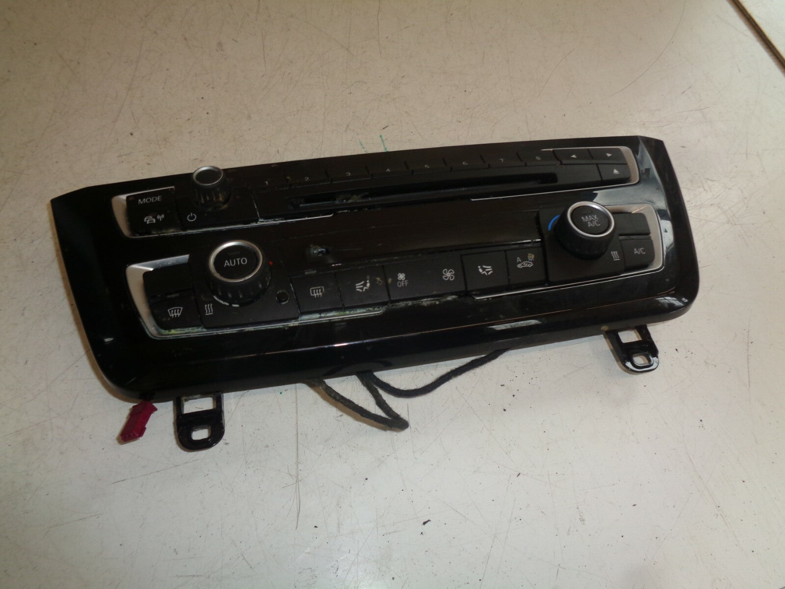 BMW 3 SERIES 2017 F20 M SPORT HEATER CONTROL PANEL STEREO CONTROL 9363545