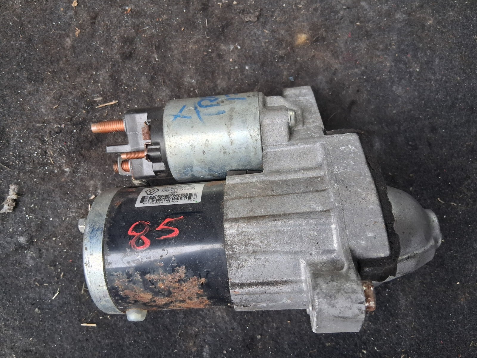 2017 NISSAN X-TRAIL 1.3 PETROL STARTER MOTOR 233006662R