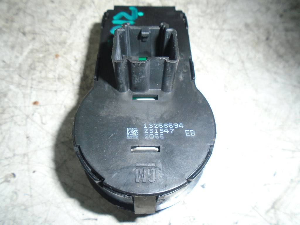 VAUXHALL INSIGNIA MK1 2012 HEADLIGHT CONTROL SWITCH 13268694