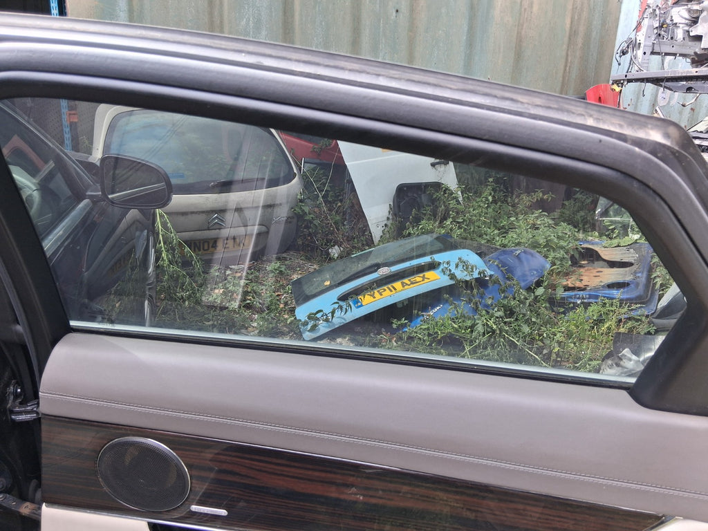 2012 JAGUAR XJ X351 OSR DRIVER SIDE REAR RIGHT WINDOW GLASS