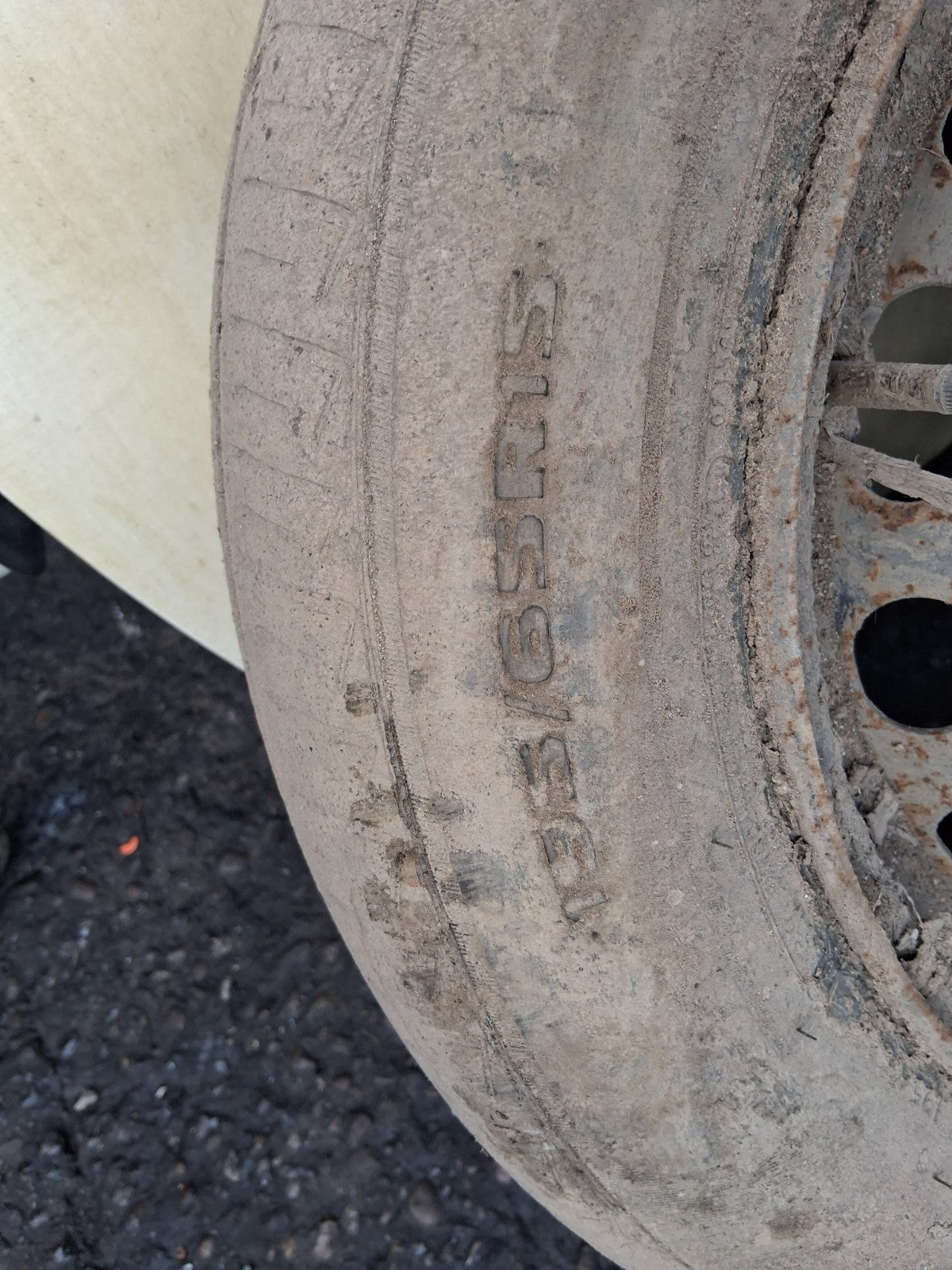 2018 PEUGEOT PARTNER MK2 15 INCH STEEL WHEEL WITH TYRE 195/65R15