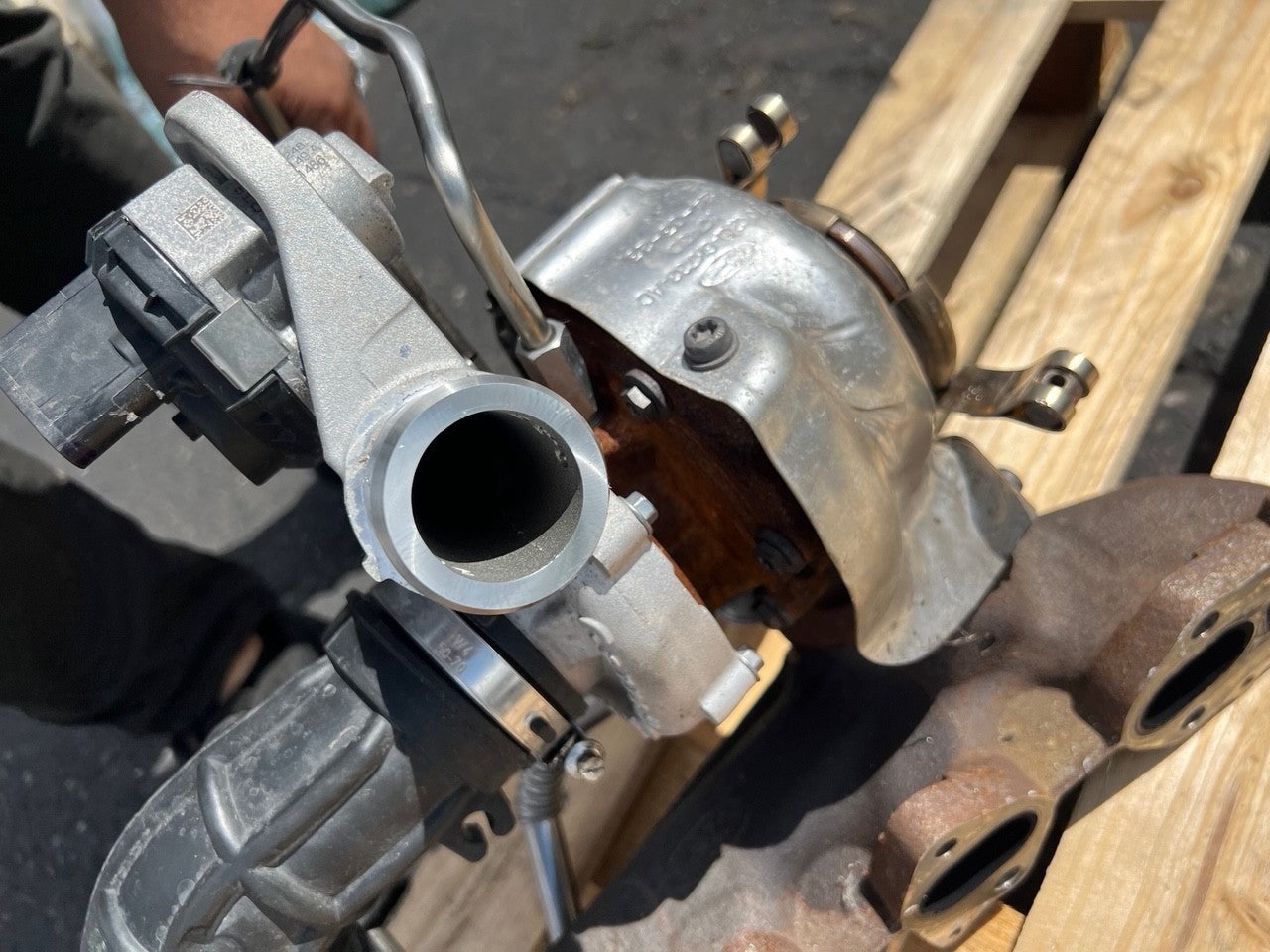 2023 FORD TRANSIT MK8 350 2.0 DIESEL TURBO TURBOCHARGER KK2Q6K682BC