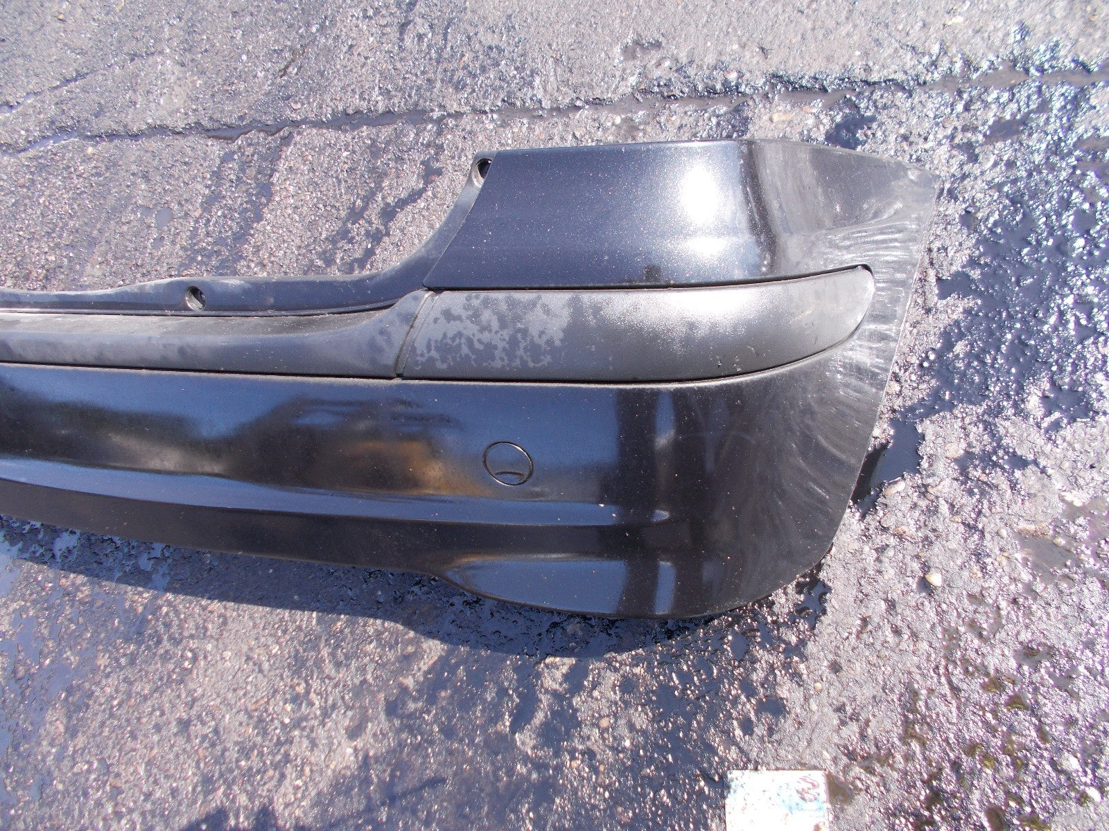 2003 MERCEDES A170 CDI CLASSIC SA 5 DOOR REAR BUMPER COMPLETE BLACK
