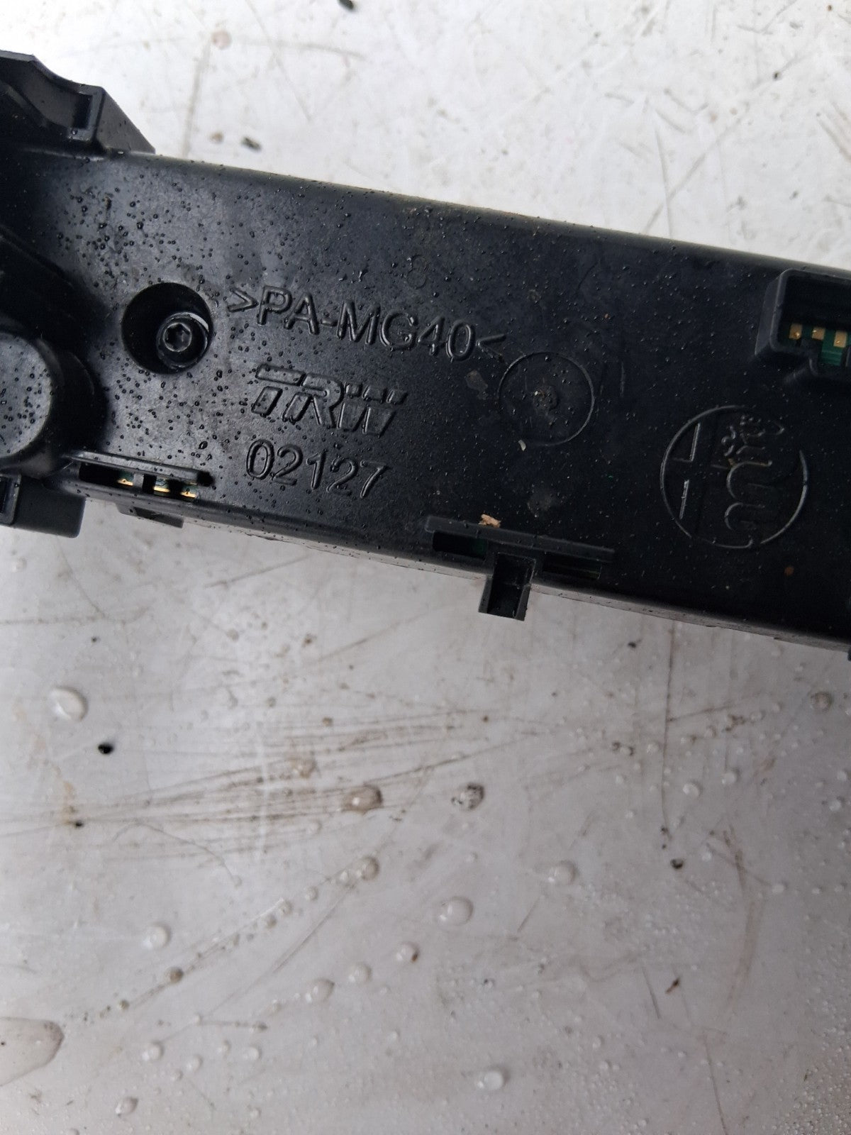 2022 ALFA ROMEO STELVIO 949 AC HEATER CLIMATE CONTROL SWITCH PANEL 01561506110