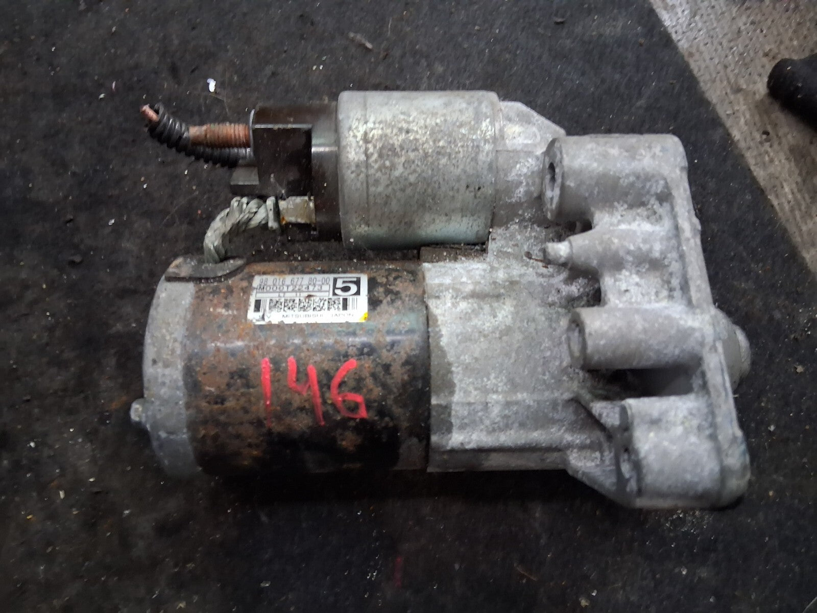 2018 VAUXHALL GRANDLAND X SE 1.2 PETROL STARTER MOTOR 9801667780