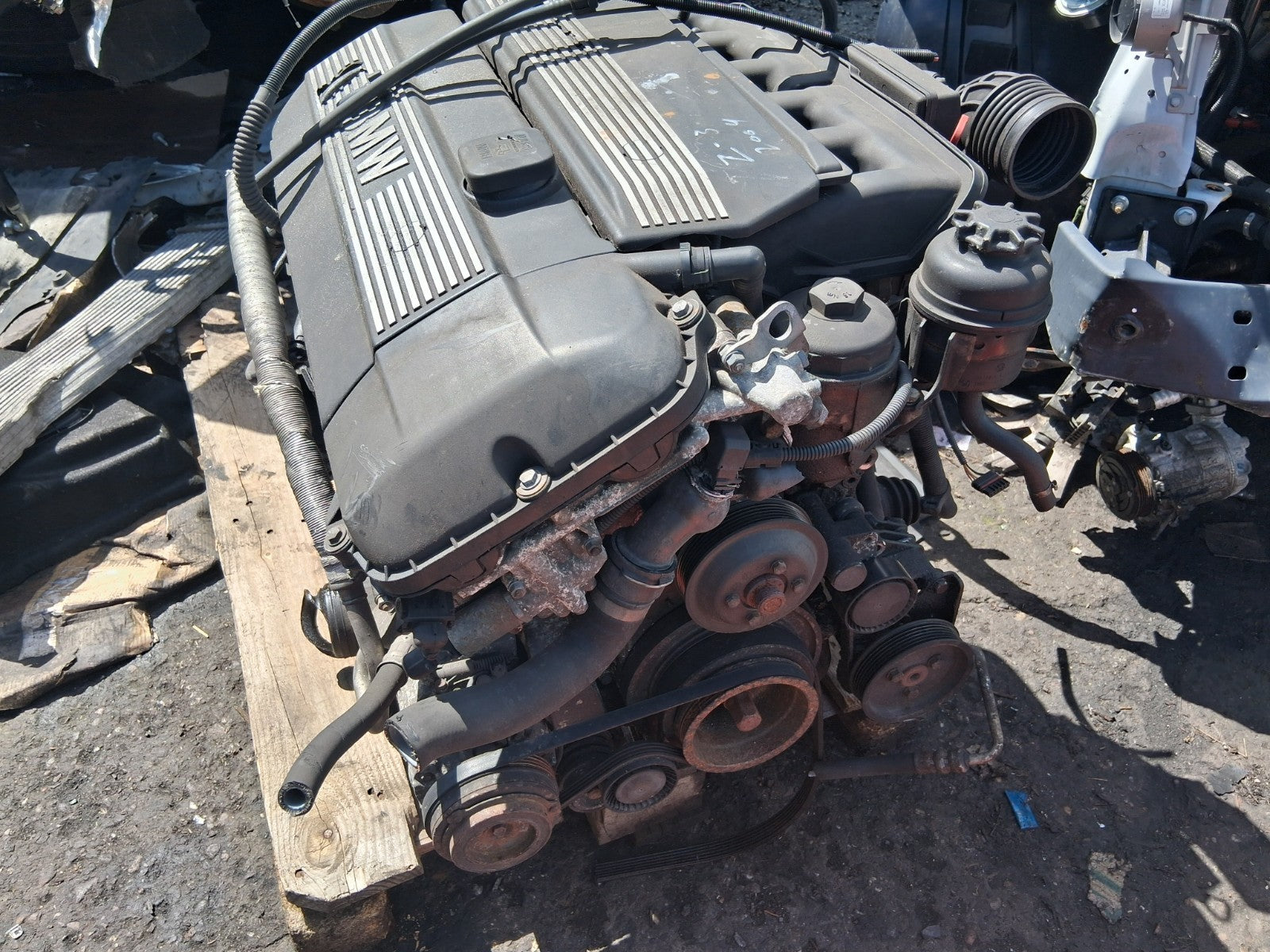 2004 BMW X3 E83 2.5 PETROL COMPLETE ENGINE M54B25 256S5