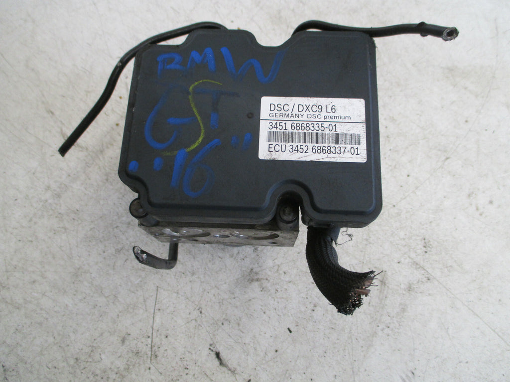 BMW 5 SERIES F07 GT 2016 3.0 DIESEL ABS PUMP AND MODULE 6856841