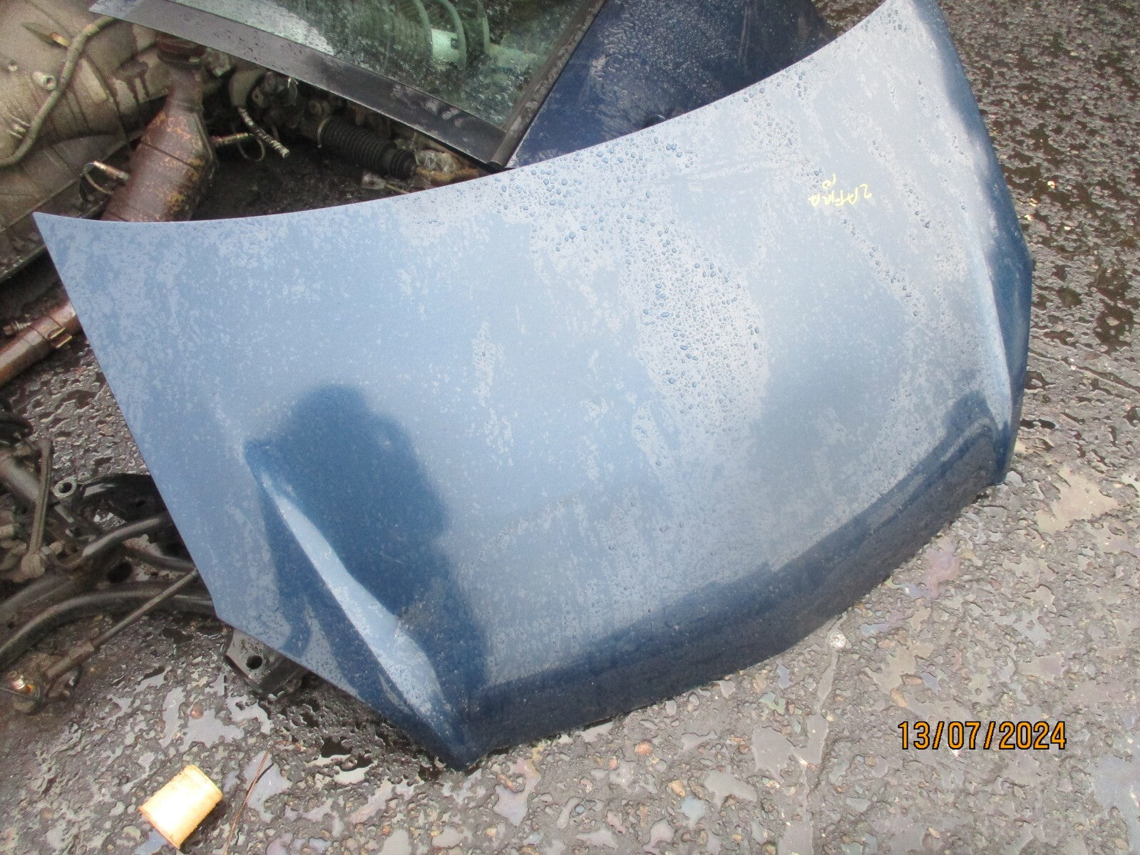 2011 VAUXHALL ZAFIRA B FRONT BONNET PANEL Z22A WATERWORLD BLUE