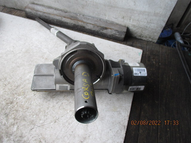 VAUXHALL CORSA D 2013 STEERING COLUMN 13403288