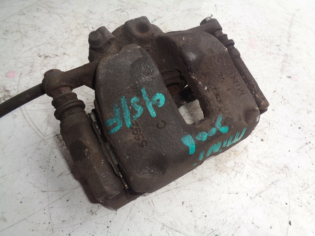 BMW MINI R52 2006 COOPER S 2006 1.6 OFF DRIVER SIDE FRONT BRAKE CALLIPER