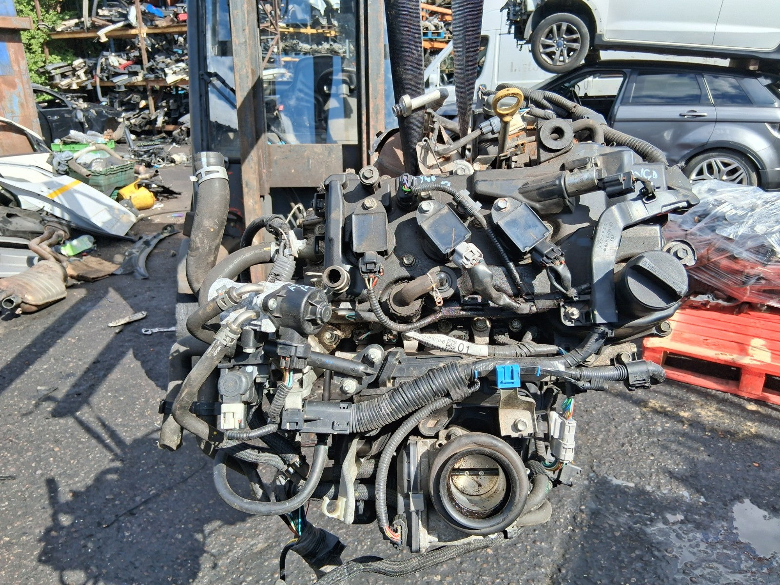 2019 TOYOTA AYGO MK2 1.0 PETROL COMPLETE ENGINE 1KR-FE 1KR FE 1KRFE