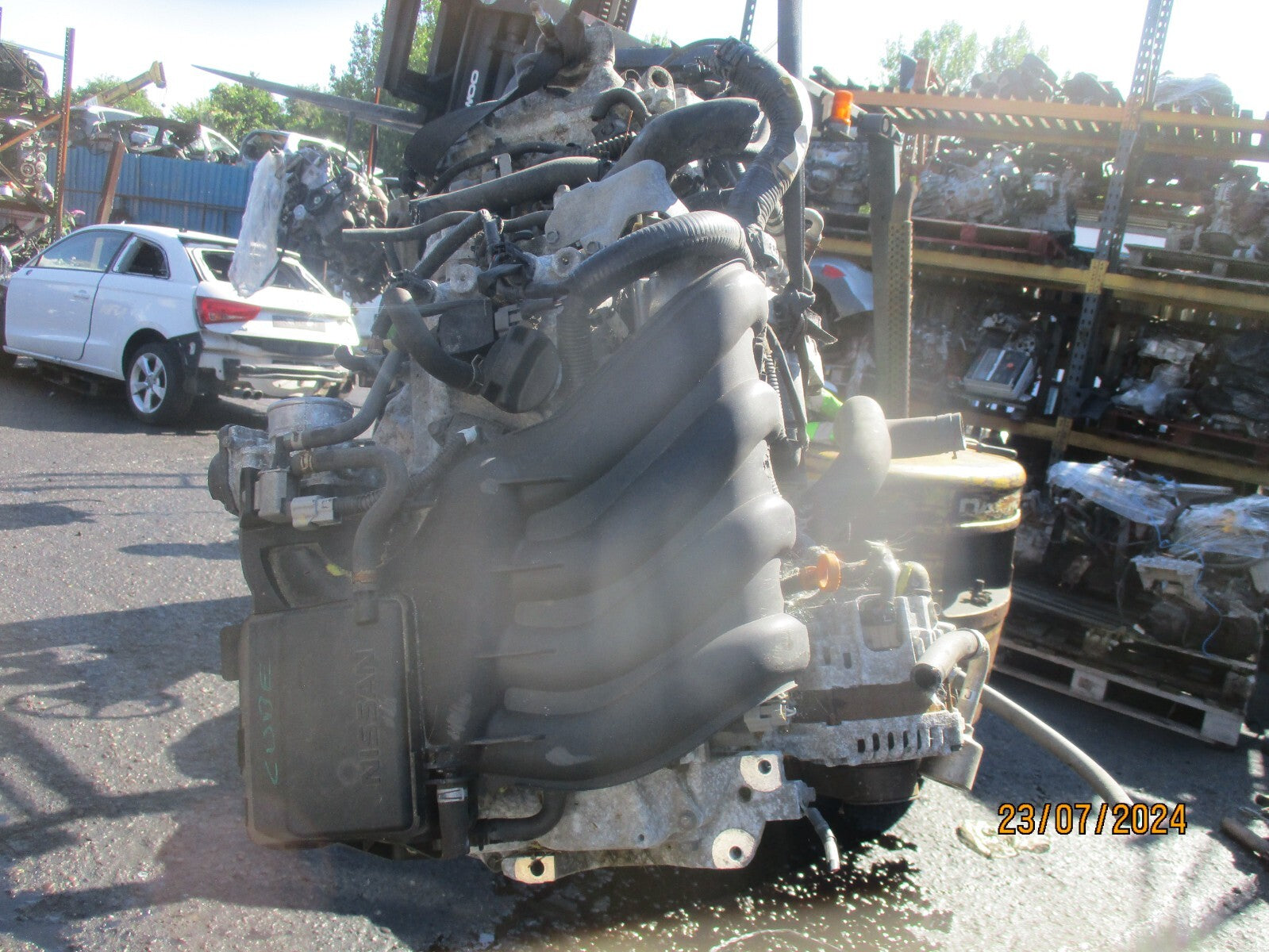 NISSAN CUBE MK3 2013 1.5 PETROL COMPLETE ENGINE HR15DE