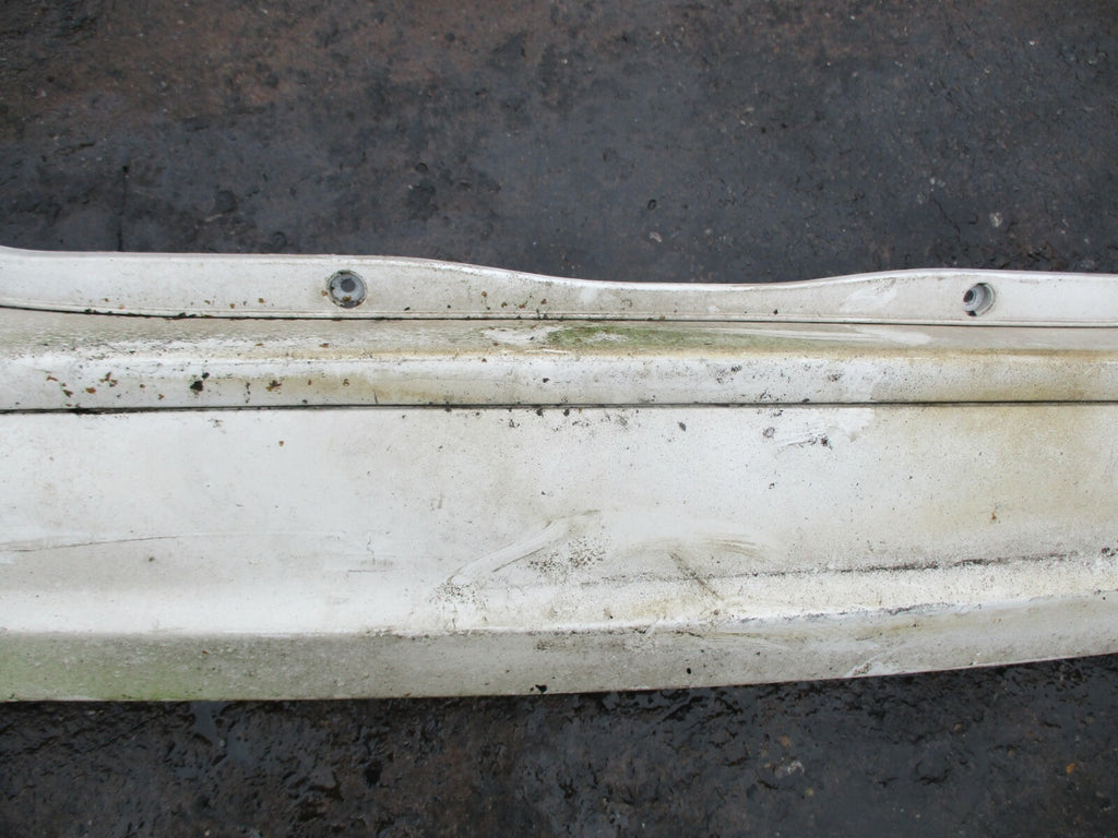 MERCEDES BENZ A CLASS 2002 COMPLETE REAR BACK BUMPER TRIM STRIP WHITE 1688852625