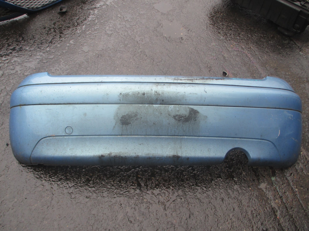 CITROEN C3 MK1 2002 REAR COMPLETE BUMPER BLUE