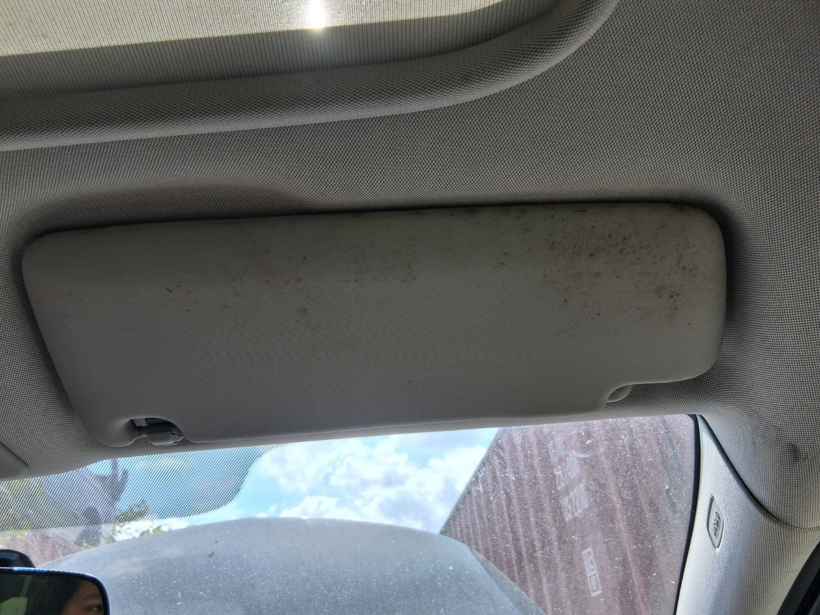 2016 VAUXHALL MERIVA B MK2 OSF DRIVER SIDE FRONT RIGHT SUN VISOR SHADE