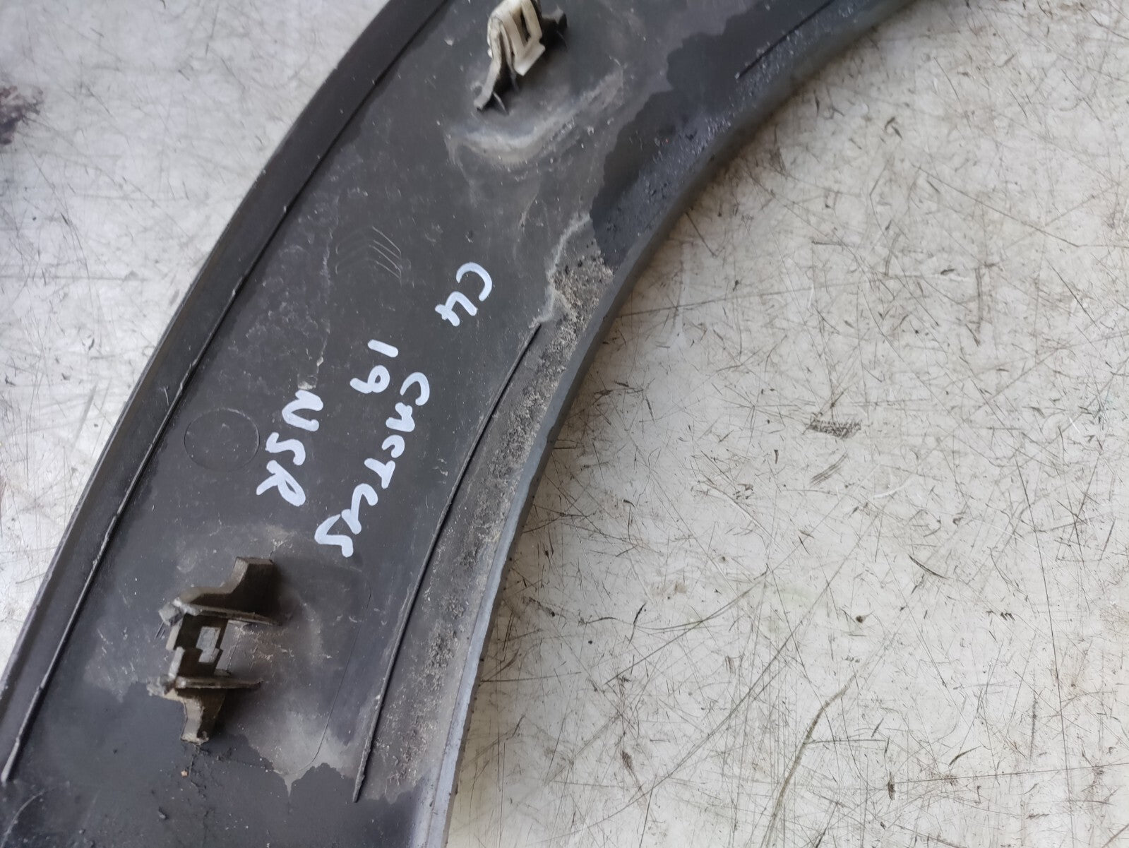 2019 CITROEN C4 CACTUS NSR PASSENGER SIDE REAR WHEEL ARCH 9819474277