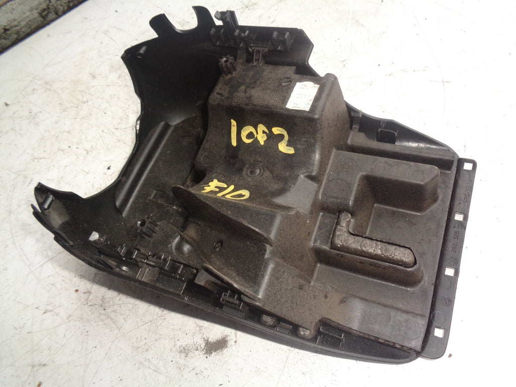 BMW 5 SERIES F10 2012 STEERING WHEEL COLUMN TRIM 9219804