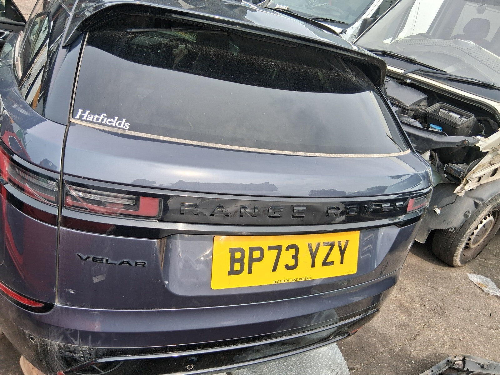 2024 RANGE ROVER VELAR P400e OSF DRIVER FRONT WINDOW GLASS