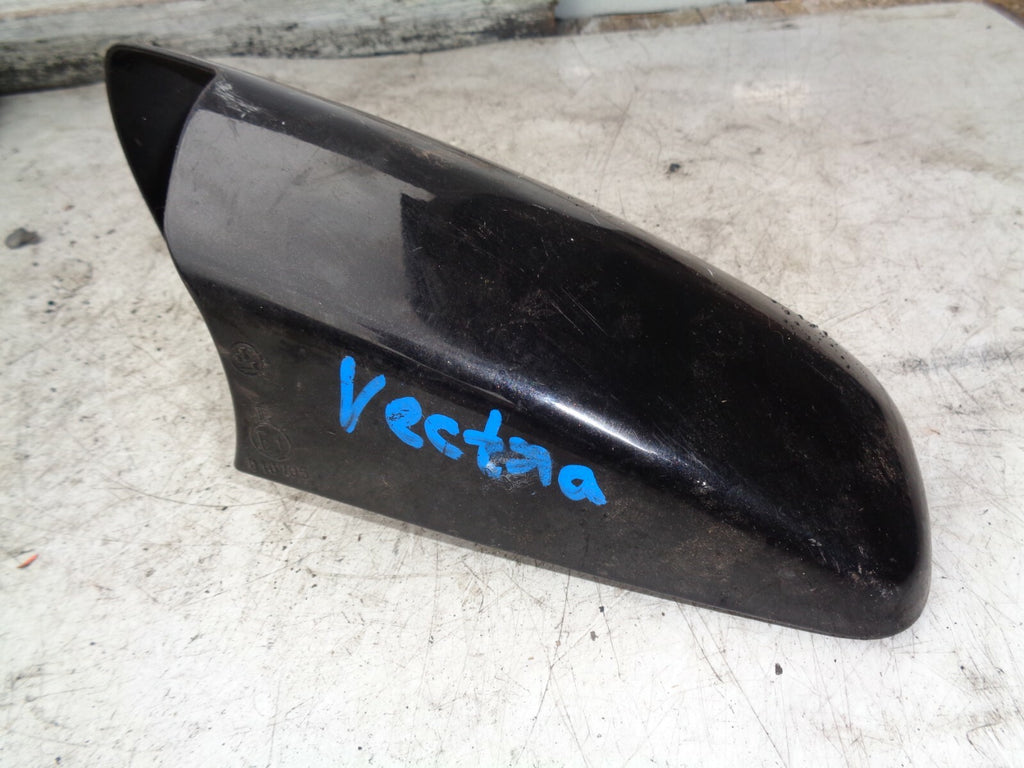 VAUXHALL VECTRA DRIVER SIDE WING MIRROR COVER BLACK 21163502