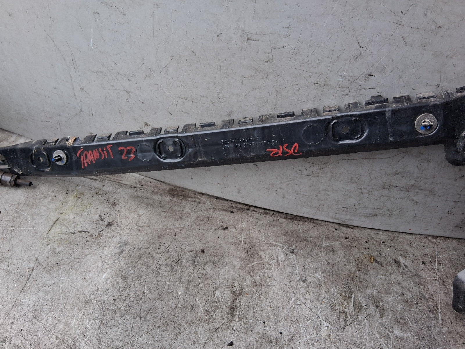 2023 FORD TRANSIT 350 MK8 OSR DRIVER SIDE REAR RIGHT BUMPER BRACKET BK3117A881