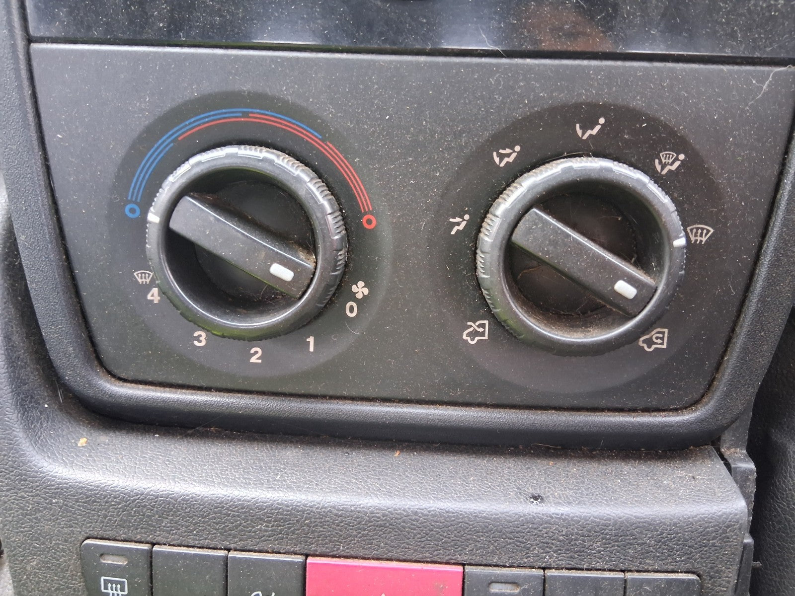 2014 CITROEN RELAY MK3 HEATER CLIMATE CONTROL SWITCH