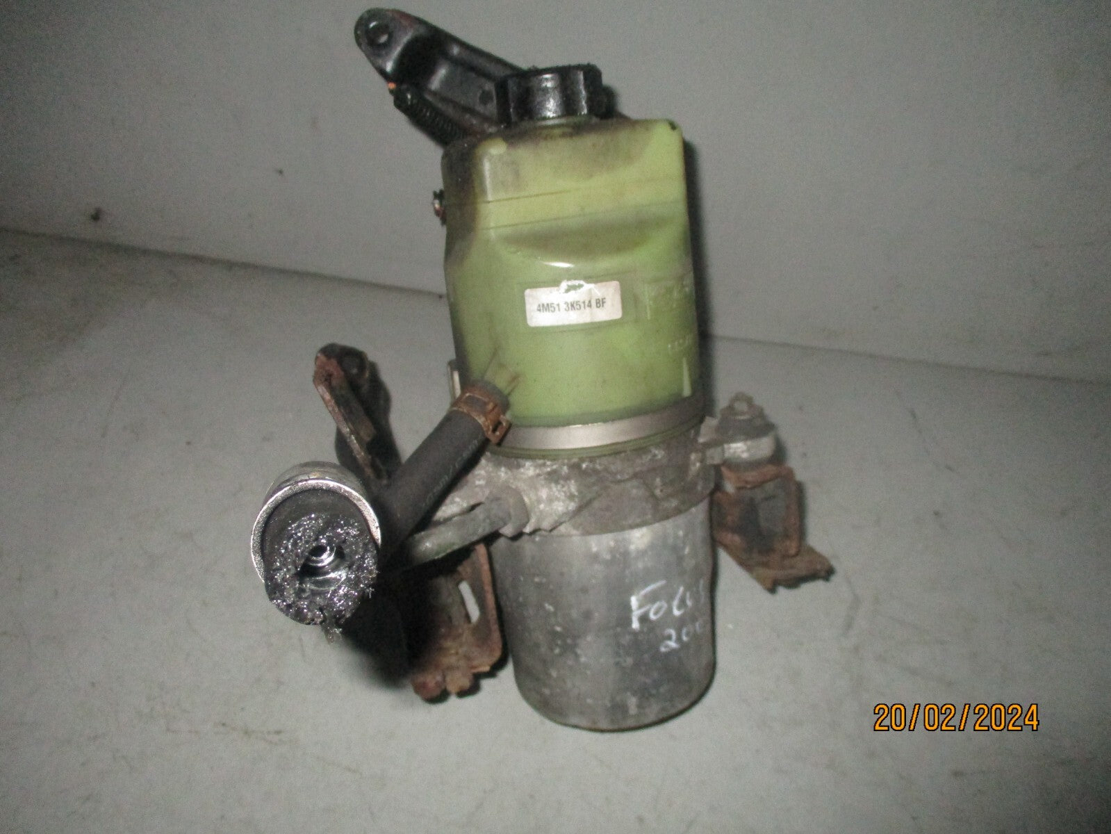 FORD FOCUS MK2 2007 1.8 PETROL POWER STEERING PUMP 4M513K514BF