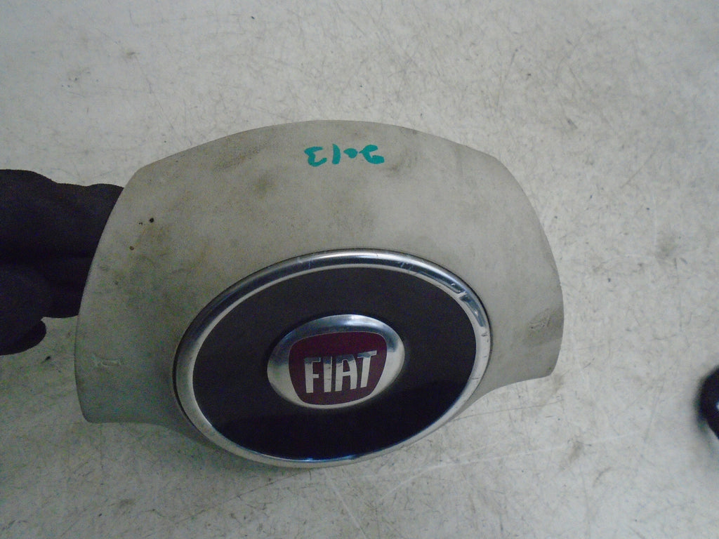 FIAT 500 2013 OSF DRIVER SIDE STEERING WHEEL SAFETY BAG CREAM