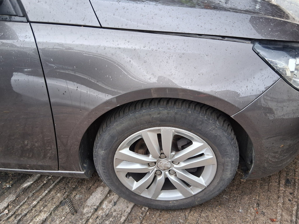 2015 PEUGEOT 308 MK2 ESTATE OSF DRIVER SIDE FRONT RIGHT WING PANEL GREY MOKA